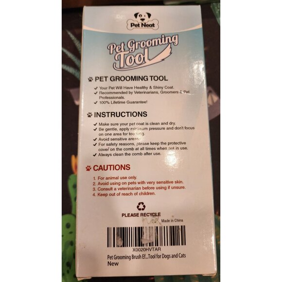 NEW Pet Neat Pet Grooming Tool Brush For Dogs & Cats - Picture 5 of 6